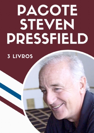 Pacote Steven Pressfield | 3 livros com 30% de desconto