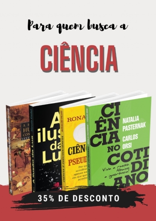 Kit Ciência com 4 livros