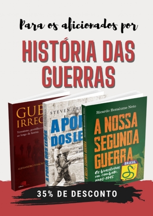 Kit Aficionados por História das Guerras com 3 livros